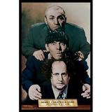 Buy Art For Less Dewey, Cheatem & Howe Attorneys at Law the Three Stooges - Picture Frame Graphic Art Print on Paper in Black/Green | Wayfair
