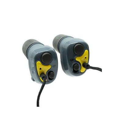 Saf-T-Ear Electronic Hearing Protection SafetyBuds 25dB NRR Gray/Yellow ERSTE-BUDS