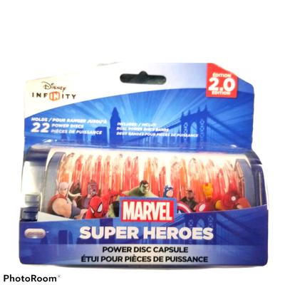 Disney Toys | 5/$20kids Marvel Action Figure Holder | Color: Blue/Red | Size: Osbb