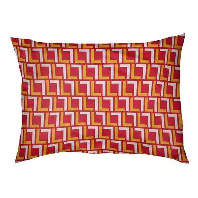 East Urban Home Kansas Designer Rectangle Cat Bed Fleece, Polyester in Red Orange | 7 H x 52 W x 42 D in | Wayfair 5DB3ECA57207412EAA559E3E3BB35B37