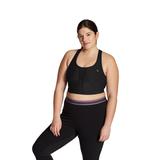 Plus Size Women's The Vented Plus Sports Bra by Champion in Black (Size 3X)