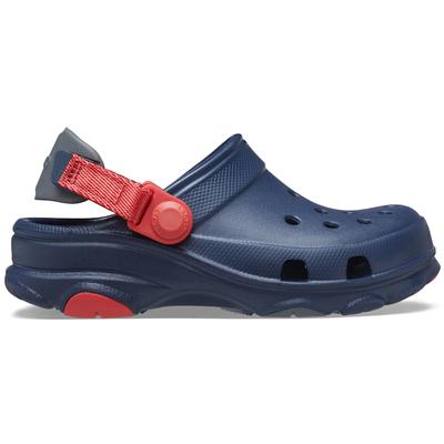Crocs Navy Kids' Classic All-Terrain Clog Shoes