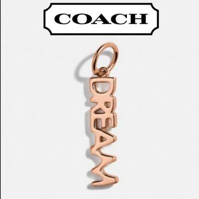 Coach Jewelry | Coach Dream Charm | Color: Gold/Silver | Size: 1/4