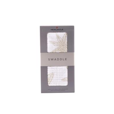 Star Anise Cotton Muslin Swaddle - Newcastle Classics 656