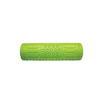 GoFit Green 18-Inch Massage Roller with Training Manual