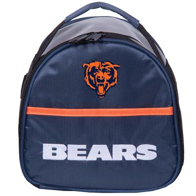 Navy Chicago Bears Single Ball Bowlilng Bag