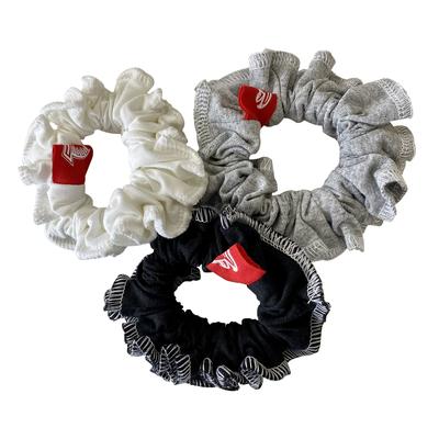 Refried Apparel Atlanta Falcons Sustainable Upcycled 3-Pack Scrunchie Set