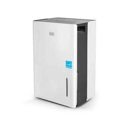 BLACK+DECKER Black + Decker Compact 22 Pints per Day Console Dehumidifier for Rooms up to 280 Square Feet Sq. Ft. in White | Wayfair BD22MWSA