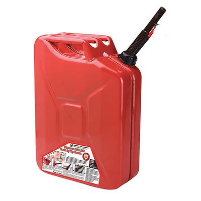 FLAME SHIELD 5810 5 gal Red Steel Gas Can Gasoline