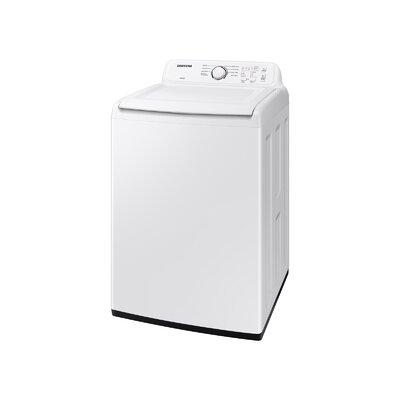 Samsung 4.0 cu. ft. Top Load Washer w/ ActiveWave Agitator & Soft-Close Lid in Gray/White, Size 44.0 H x 27.0 W x 29.31 D in | Wayfair WA40A3005AW