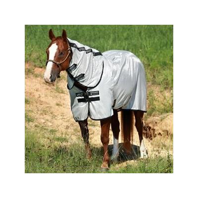 Amigo Stock Horse Fly Sheet - 70 - Silver/Black - Smartpak