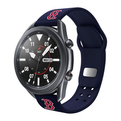 Navy Boston Red Sox 20mm Samsung Compatible Watch Band