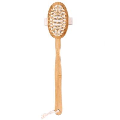 Outdoor Rocket Look Inc Body Brush & Facial Brush Dry Brush Set Body Care To Effectively Exfoliate, Size 16.9 H x 3.0 W x 2.0 D in | Wayfair