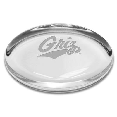 Montana Grizzlies Oval Paperweight