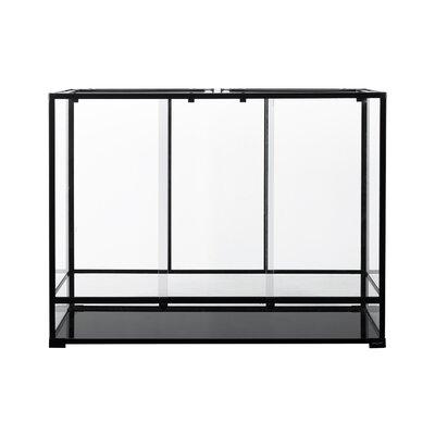 REPTIZOO 135 Gallon Turtles Terrarium Glass/Plastic/Metal | 36 H x 48 W x 18 D in | Wayfair RK481836