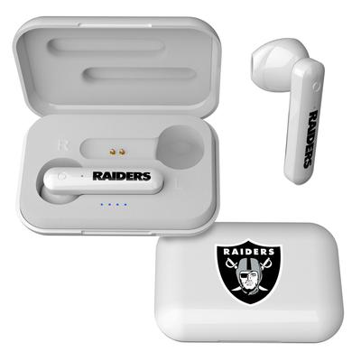 Keyscaper Las Vegas Raiders Wireless TWS Insignia Design Earbuds