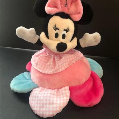 Disney Toys | Disney Baby Minnie Mouse Musical 8" Spins Toy | Color: Red | Size: Osbb