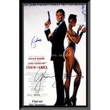 Dream on Ventures A View To A Kill Roger Moore & Grace Jones Signed Movie Poster, Size 24.0 H x 36.0 W x 2.0 D in | Wayfair TJ147