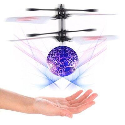 Artudatech LED Cracked Crystal Infrared Sensor Flying Ball Toy Gift Plastic | 3.2 H x 8 W in | Wayfair T005-010~001WF