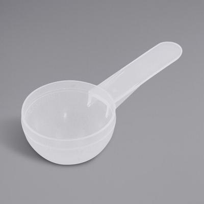 20 cc Polypropylene Wide Bowl Scoop with Long Handle - 2500/Case