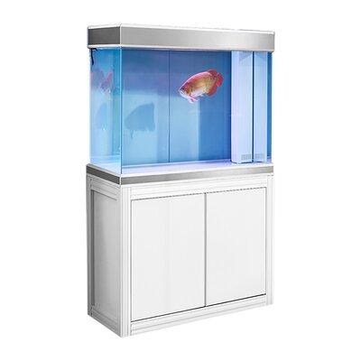 AQUA DREAM 110 Gallon Rectangle Aquarium Tank Glass, Size 61.0 H x 21.63 W x 38.37 D in | Wayfair AD-1060-WS