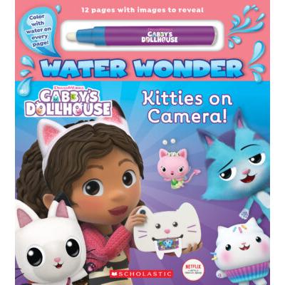 Gabby's Dollhouse Water Wonder Storybook (paperback) - by Scholastic