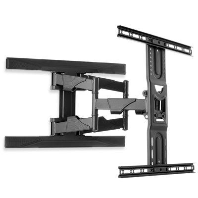 Full Motion TV Wall Mount 40-70 Compatible By Mountio in Black, Size 3.0 H x 12.3 W x 15.3 D in | Wayfair MOUNT-WALL-FM-MX7