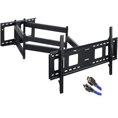 honer Long Extension TV Mount w/ Dual Articulating in Black, Size 16.0 H x 23.6 W x 43.0 D in | Wayfair honerf6a2436