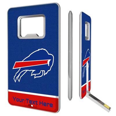 Buffalo Bills Personalized Credit Card USB Drive & Bottle Opener