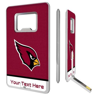 Arizona Cardinals Personalized Credit Card USB Drive & Bottle Opener