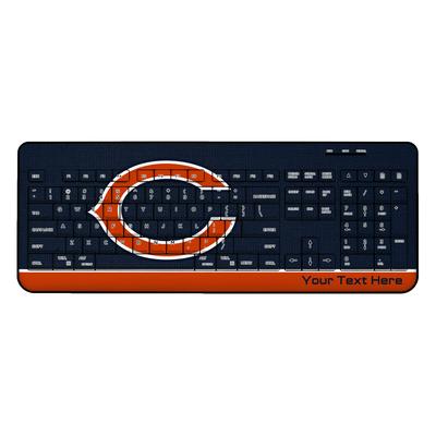 Chicago Bears Personalized Wireless Keyboard