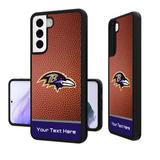 Baltimore Ravens Personalized Football Design Galaxy Bump Case