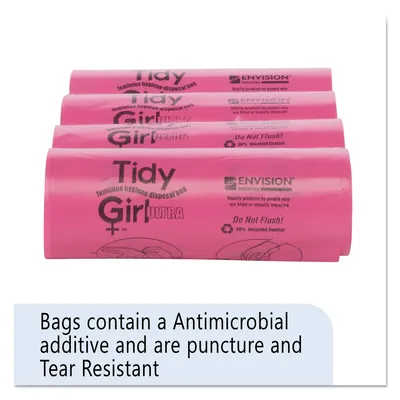 Stout Tidy Girl Feminine Hygiene Sanitary Disposal Bags, 4