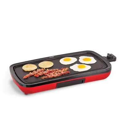 Dash Everyday Non-stick Electric Griddle-Red