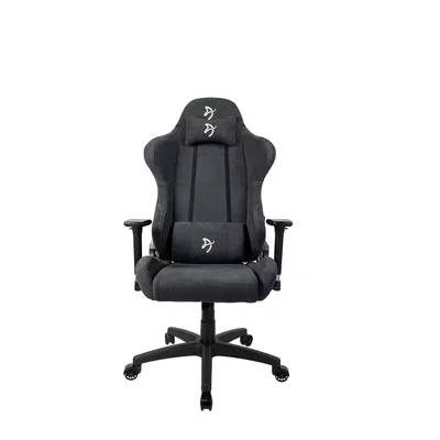 Torretta Soft Fabric Gaming Chair - Dark Grey