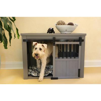 New Age Pet® Homestead Dog Crate by New Age Pet in Gray