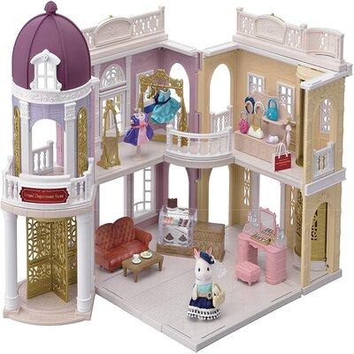 tarye Critters Town Series Grand Department Store Gift Set, Fashion Dollhouse w/ Furniture Plastic, Size 29.92 H x 13.78 W x 7.87 D in | Wayfair
