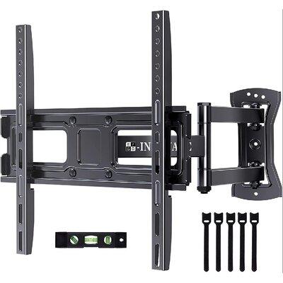 zhutreas TV Wall Mount Full Motion w/ Articulating Swivel Tilt Extension Arms For Most 26-55 Inch Flat Curved LED LCD OLED Screen Corner TV Bracket Up To 88L