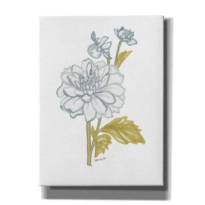 Winston Porter Countryside Bloom 3 by Stellar Design Studio - Wrapped Canvas Painting Metal in Brown | 54 H x 40 W x 1.5 D in | Wayfair