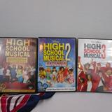 Disney Media | High School Musical Complete Set Of 3 Dvd's Encore And Extended Editions | Color: Red/White | Size: 3 Disc Set