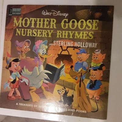 Disney Media | 1964 Vintage Walt Disney's Vinyl Lp-Mother Goose Nursery Rhymes Wsterling Holl. | Color: Gold/Orange | Size: Os