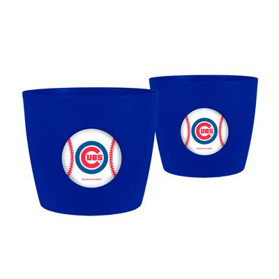 Chicago Cubs 2-Pack Team Pride Button Pot Set