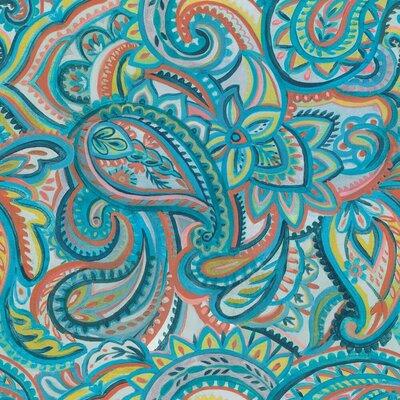 Bungalow Rose Emerald Paisley Pattern III Canvas | 30 H x 30 W x 1.25 D in | Wayfair D0310227ECAC46FCB146F9C58C71950A