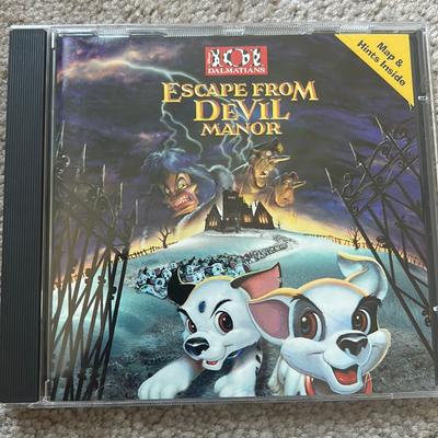 Disney Video Games & Consoles | Disney's 101 Dalmatians Escape From Devil Manor Interactive Pc Cd-Rom Game | Color: Tan/Gray | Size: Os