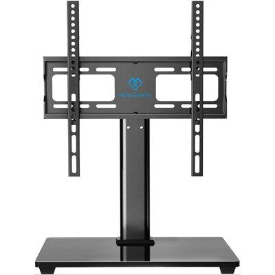 zhutreas Swivel Universal TV Stand/Base - Table Top TV Stand For 32-55 Inch LCD LED Tvs - Height Adjustable TV Mount Stand w/ Tempered Glass Base
