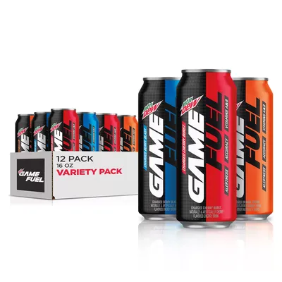 Mountain Dew Game Fuel Variety Pack (16 fl. oz., 12 pk)