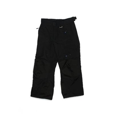 Slalom Snow Pants - Adjustable: Black Sporting & Activewear - Size Small