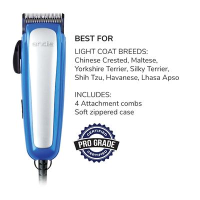 Easy Clip Ultra Clipper Kit for Dogs, Blue / White