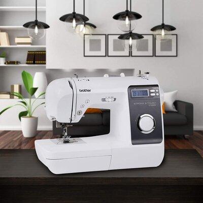 Brother Sewing Strong & Tough Computerized Electronic Machine, Metal | 12.48 H x 16.26 W x 7.01 D in | Wayfair ST150HDH