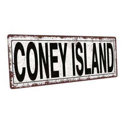 17 Stories Outdoor Coney Island Sign, Wall Art For Home Decorating, Office Art, Doctor, Dentist, Signs For Retail Locations | Wayfair